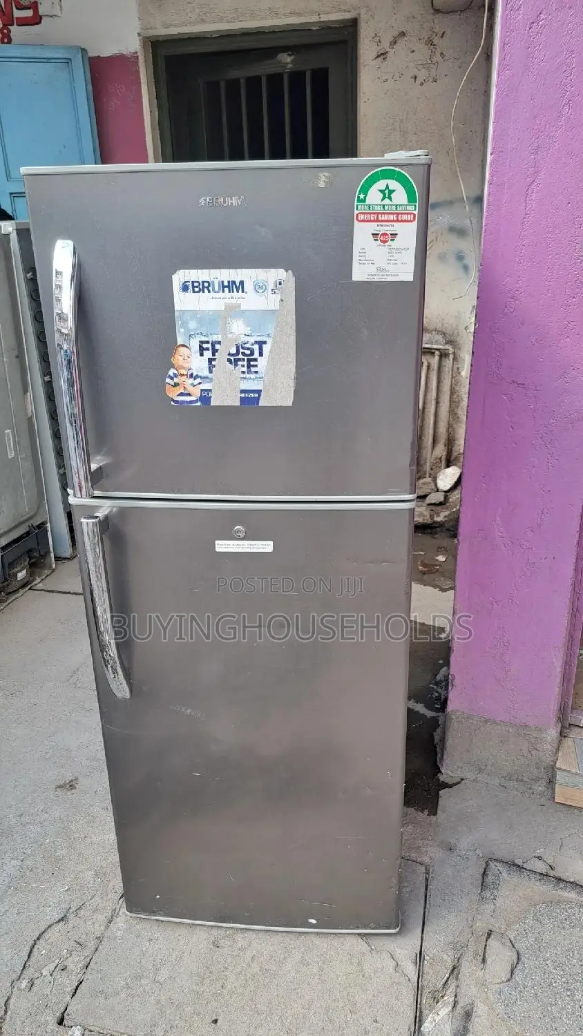 Bruhm 320l Non Frost Fridge