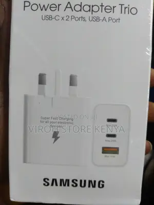65 Watts Samsung PD Adapter Trio Fast Charger Adapter