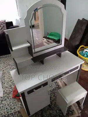 Makeup Table and Mirror