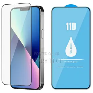 iPhone 14 Premium Tempered Glass Screen Protector Full Glue