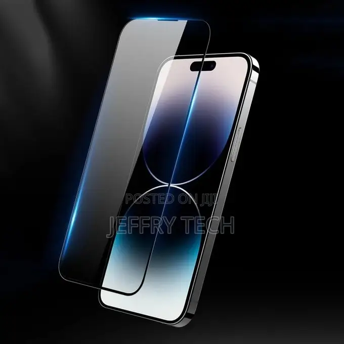 iPhone 15 Premium Tempered Glass Screen Protector Full Glue