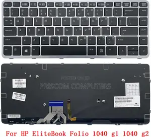 Laptop Keyboard for HP Elitebook Folio 1040 G1 1040 G2