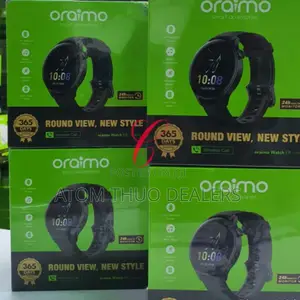 Round Oraimo Smart Watch ER OSW-42 BT Call 1.43"Amoledscreen