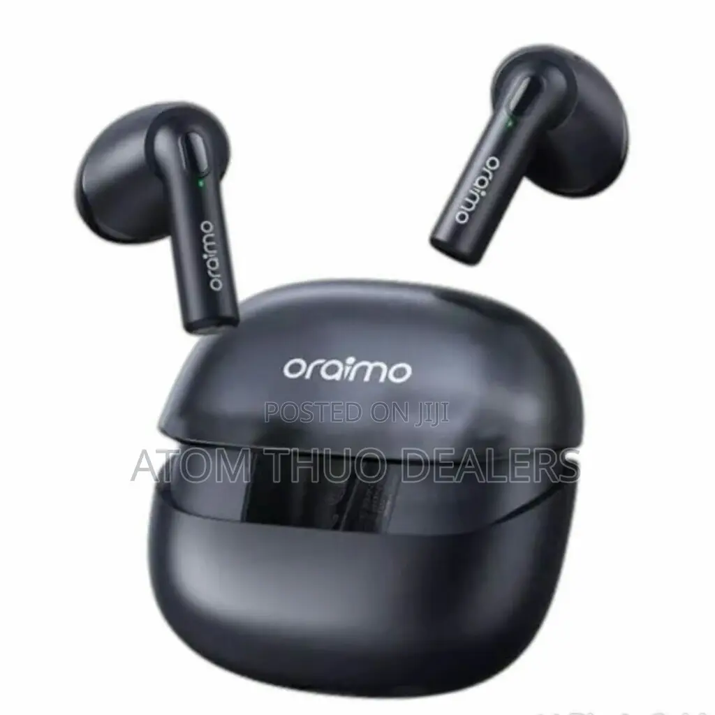 Black Oraimo Riff 2 OED-E04D Half in-Ear Wireless Earbuds