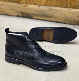 Official Leather Clarks Boots for Men