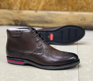Official Leather Clarks Boots for Men
