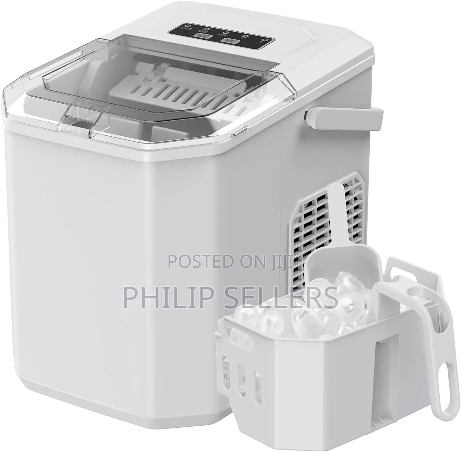 Portable Ice Maker Countertop Ice Machine With Ice Scoop And