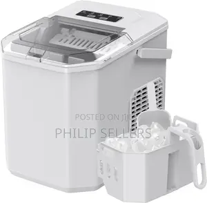 Portable Ice Maker Countertop Ice Machine With Ice Scoop And