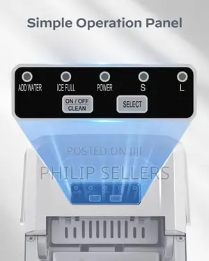 Portable Ice Maker Countertop Ice Machine With Ice Scoop And
