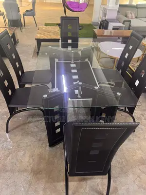 Tempered Glass Dining Table