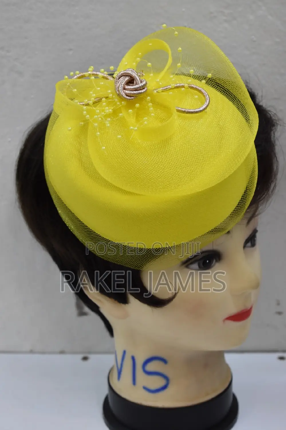 Orange Fascinator