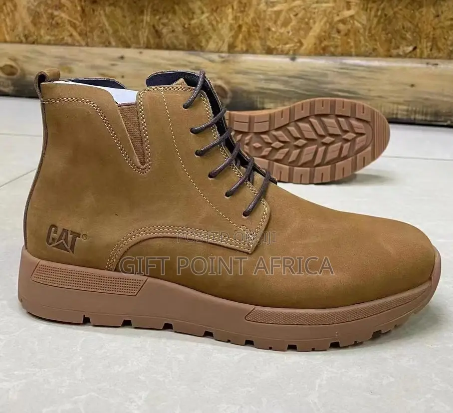Brown Cat Boots for Men