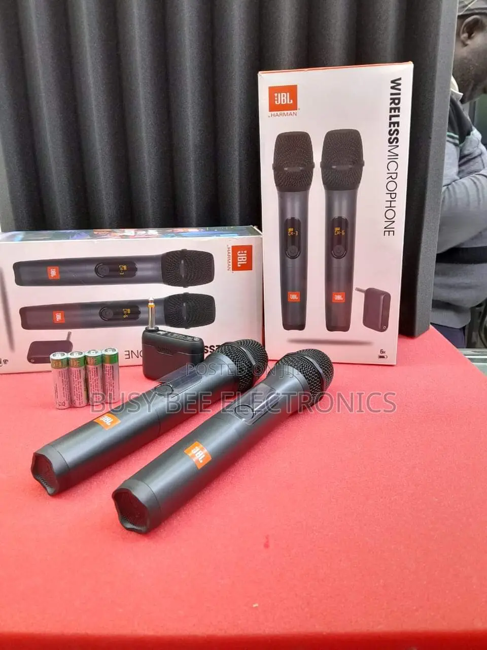 Double JBL Remote Wireless Microphone