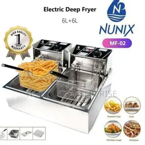 Double Deep Fryer, Nunix Deep Fryer.