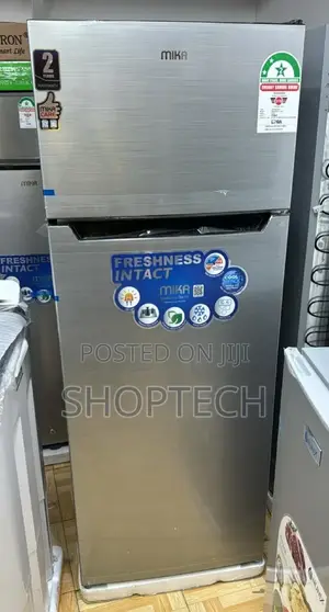 Mika 211litres Double Door Refrigerator