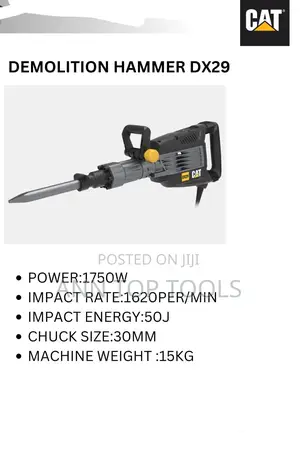 Cat Demolition Hammer Drill Dx29 1750w