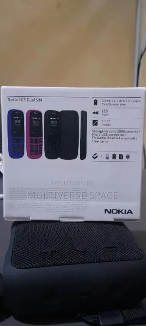 New Nokia 105 Black