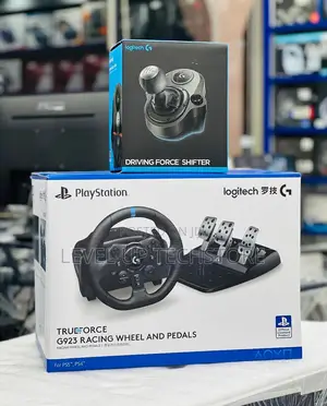 Logitech G923
TRUEFORCE Sim Racing Wheel Gear Shifter
