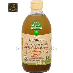 Organic Apple Cider Vinegar, Ginger, Honey, Unfiltered 500ml
