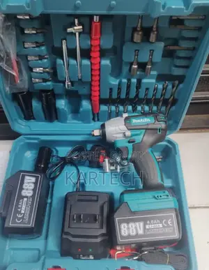 88v Makita Cordless Electric Hammer Drill Set 47 Pieces