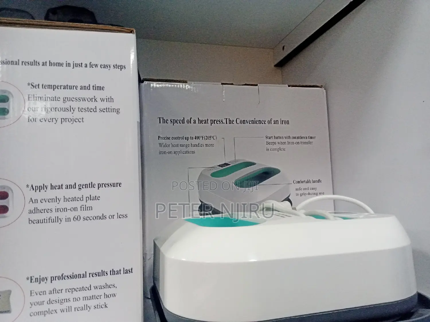 New Arrivals Portable Heatpress Machine
