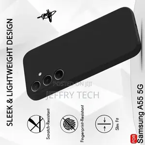 Silicone Back Cover Case for Samsung Galaxy A55 5G
