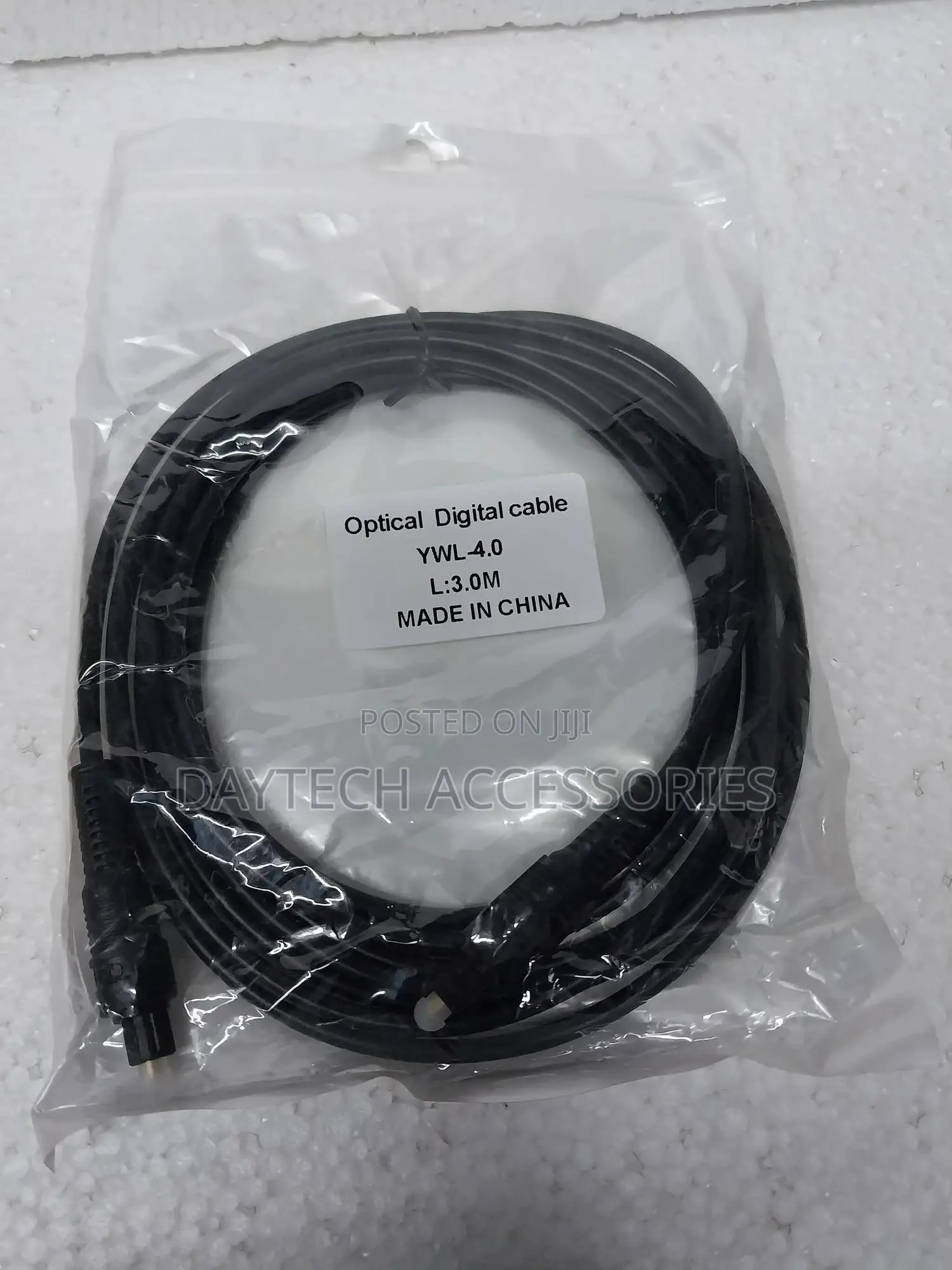 Optical Audio Cable 3 Feet Digital Fiber Optic Cable