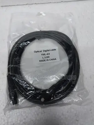Optical Audio Cable 3 Feet Digital Fiber Optic Cable