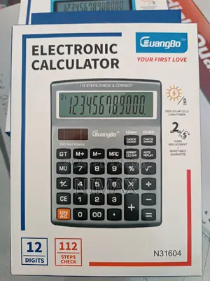 Desk Top Calculator 12 Digits