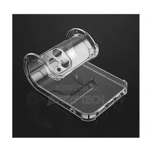 Bumper Soft Transparent Case for Apple iPhone (14 Pro Max)