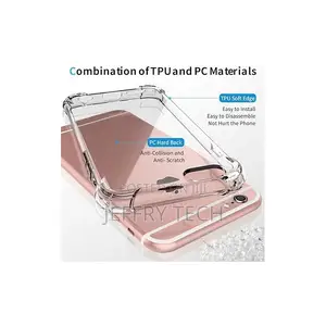 iPhone 6 Plus and 6s Plus Case, Whioltl Crystal Clear Polyme