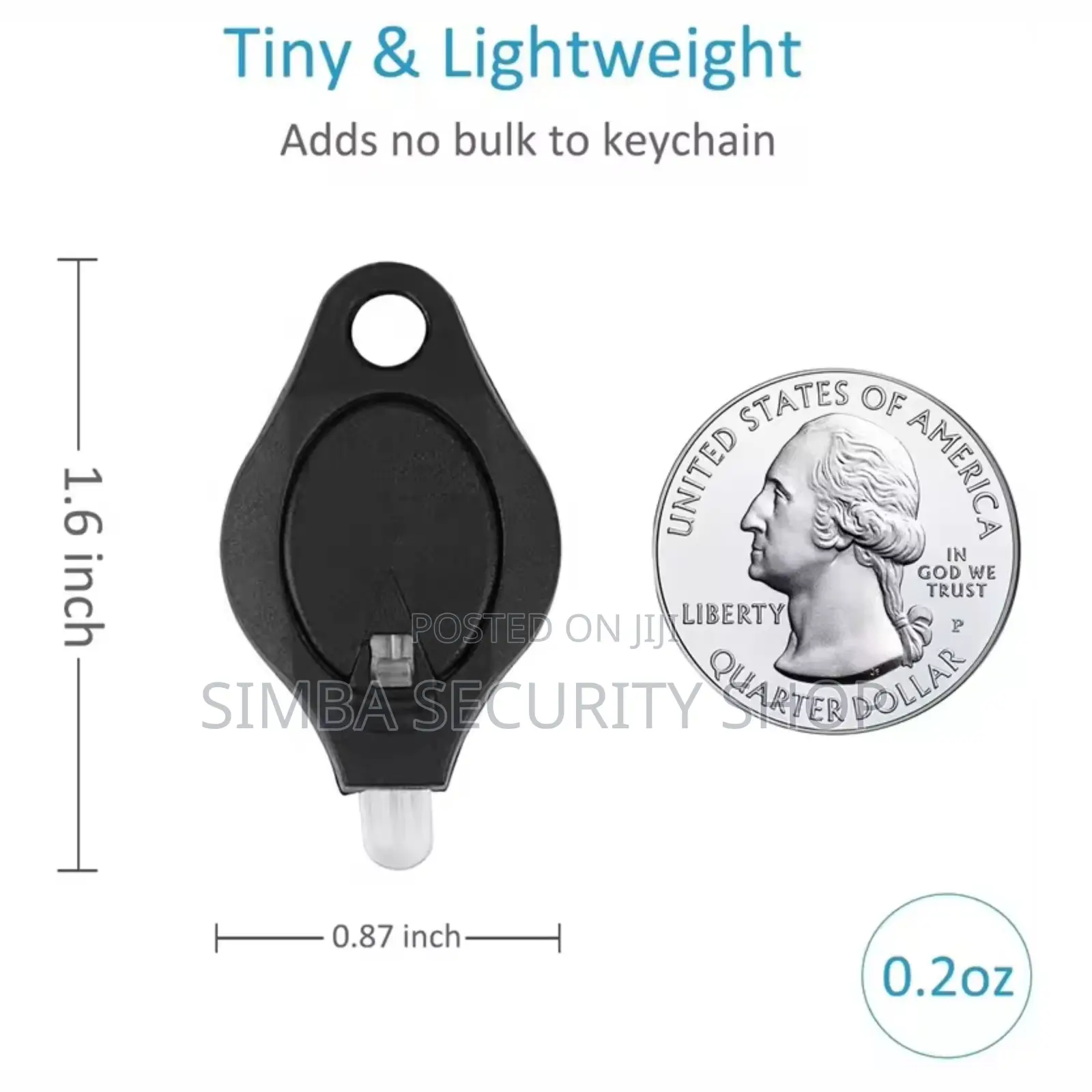 UV Keychain Keyholder Ultra Violet Flashlight Mini Gift