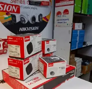 F Quality Dahua 5 CCTV Camera Complete Installation System K