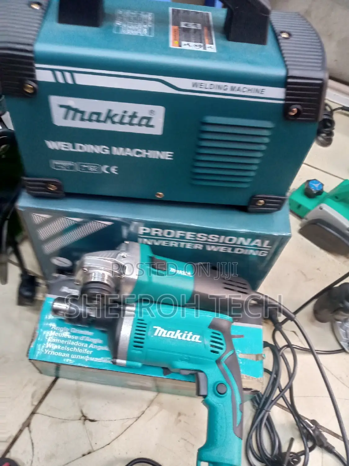 Makita Welding Machine+Angle Grinder+Makita Impact Drill