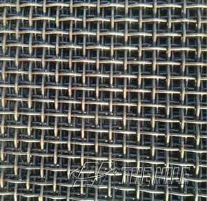 65mn/Ss Screen Mesh for Stone Crusher Vibrating Screen