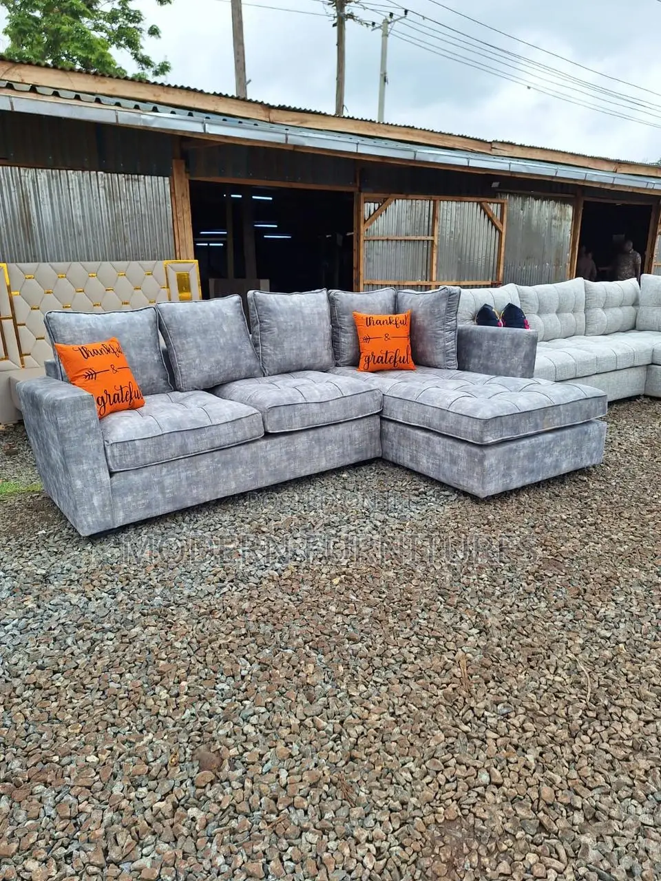 Modern L Sofa