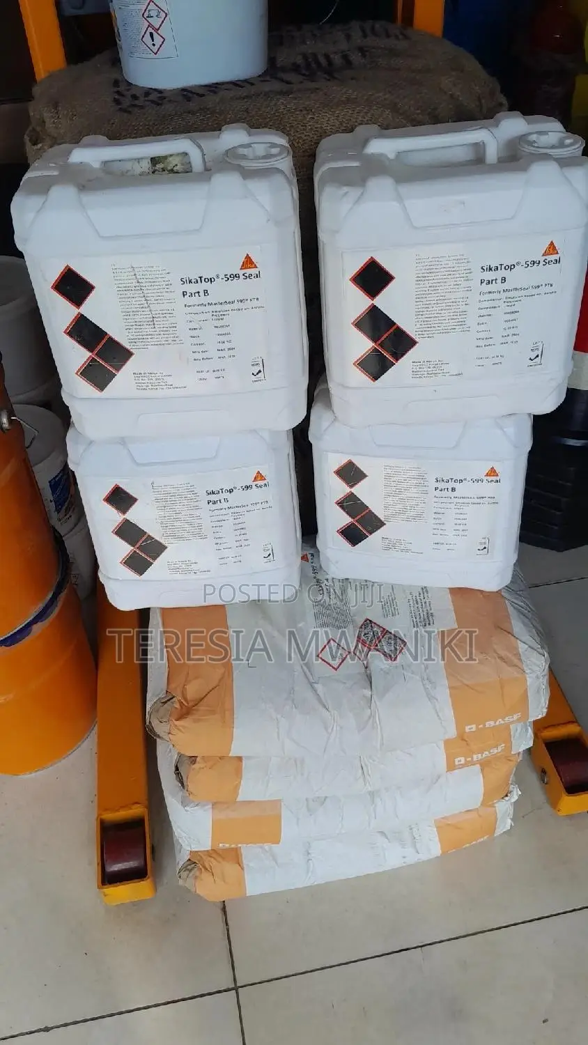 Masterseal 599 Part a and B