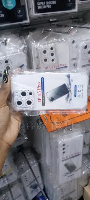 Lamicall Clear Case for iPhone 15 Pro - Transparent Case
