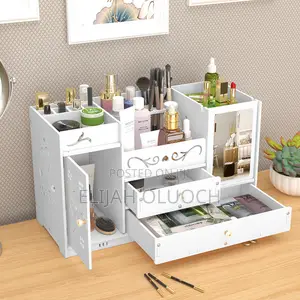 Wooden Cosmetic Organizer