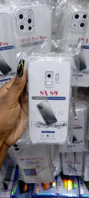 KIOMY Clear Case for Samsung Galaxy S9, Airbags Corners Shoc
