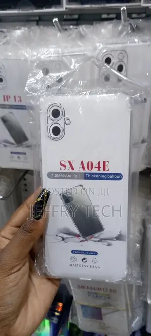 Case for Samsung Galaxy A04e Clear TPU Four Corners Protecti