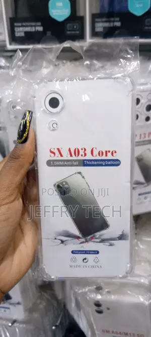 Case Compatible With Galaxy A03 Core Transparent Clear, Prot