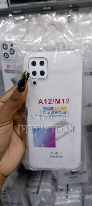 Samsung Galaxy A12 Case, A12 Phone Case With Kickstand [Anti