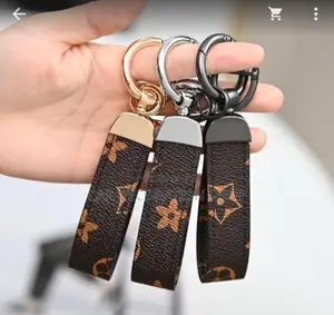 Classy Brown Leather Key Holder