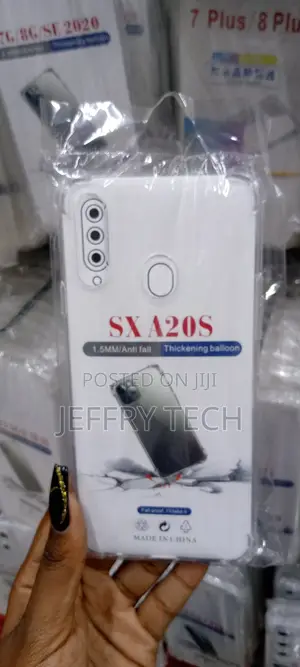 Osophter for Samsung Galaxy A20S Case Clear Transparent Rein