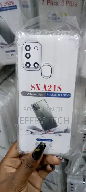 Case Compatible With Galaxy A21s Transparent Clear, Protecto