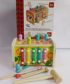 5 in 1 Montessori Hammer Bench Toy