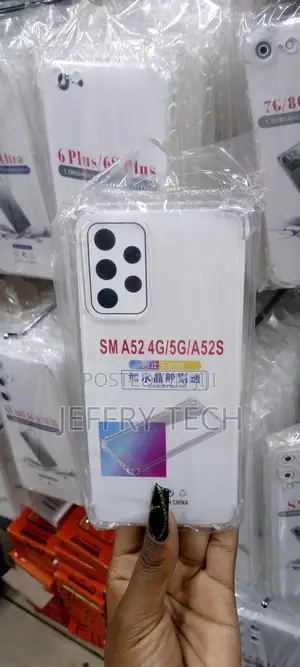 HOOMIL for Samsung Galaxy A52 / A52S Case Clear [Anti-Yellow