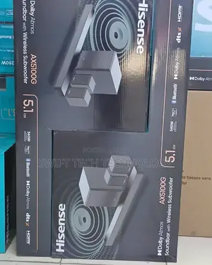 Hisense Sound Bar Ax5100g Sound System 5.1 Woofer