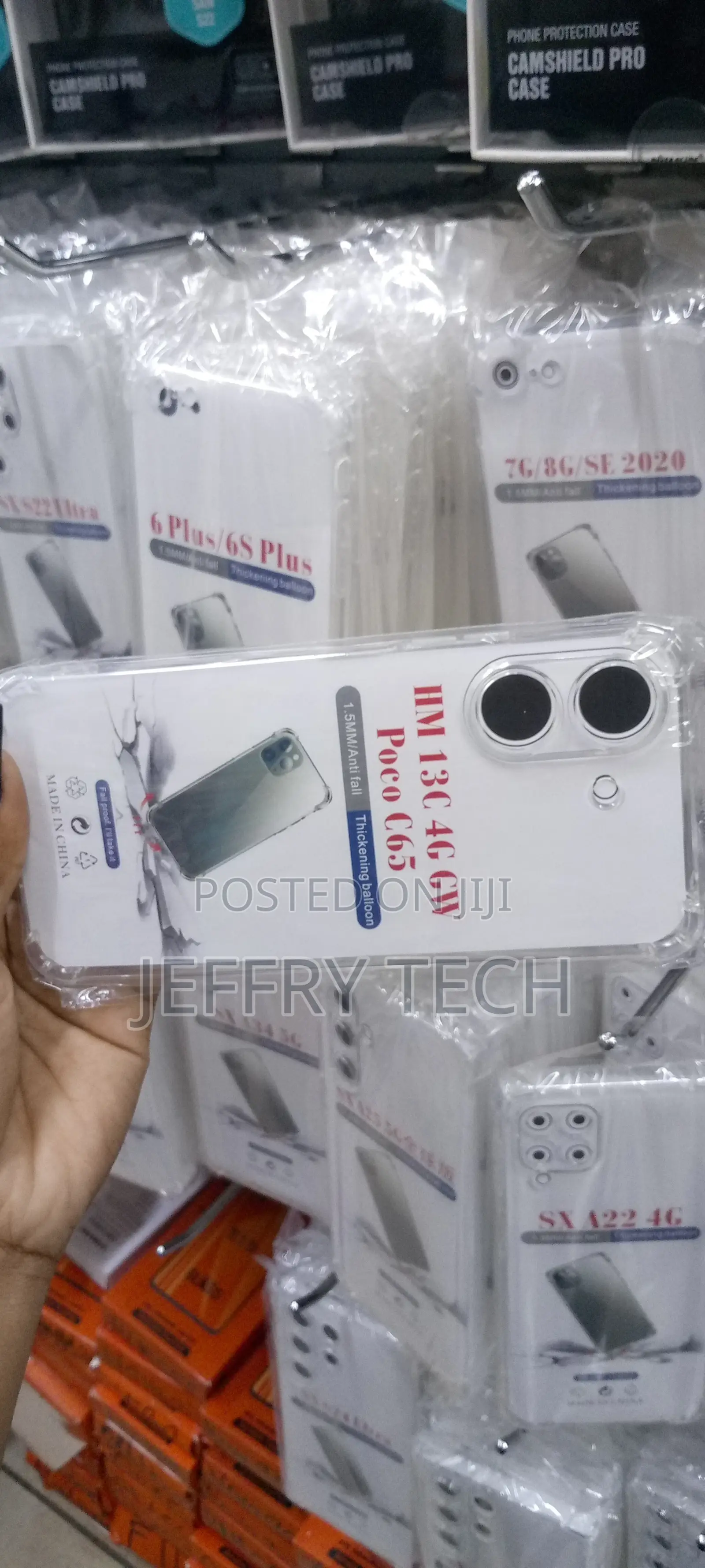Case for Xiaomi Redmi 13c/Poco C65 Phone Case,Shockproof Sof